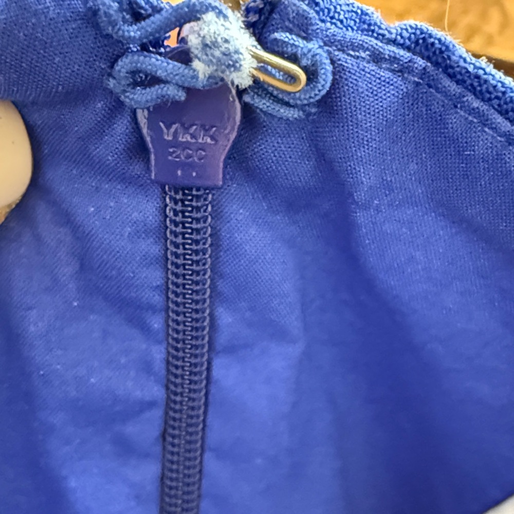 Blue & Cream Spaghetti-Strap Mini Dress - Picture 5 of 7